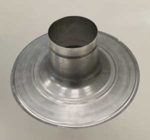 Проход дымохода через кровлю ⌀125